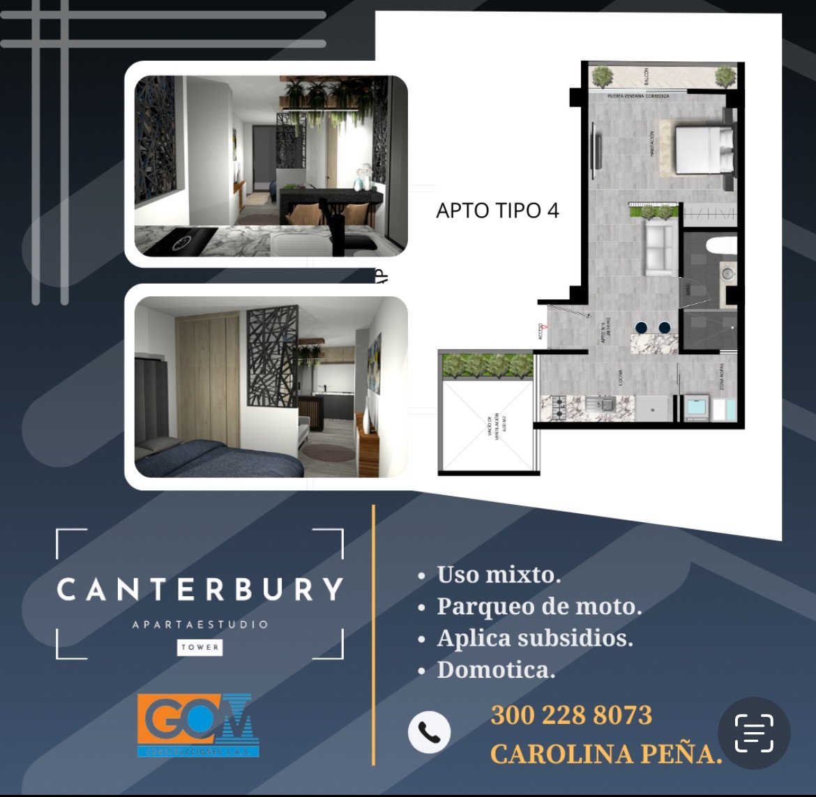 Proyecto de Apartestudios sobre planos  - Foto 13